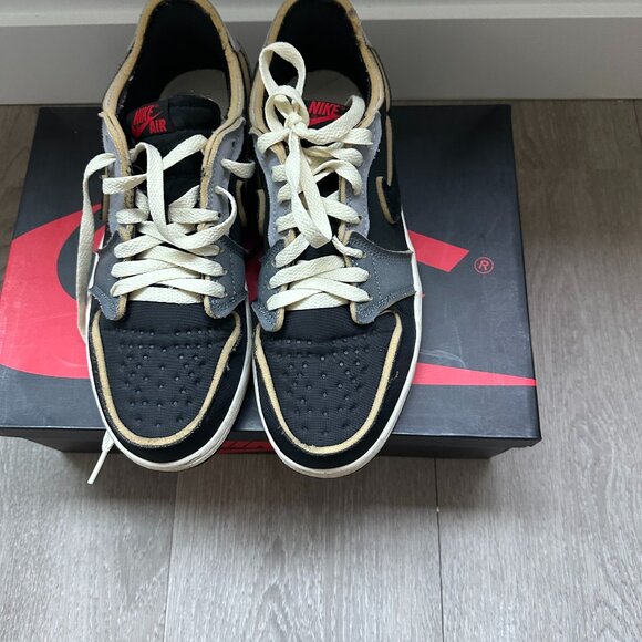 Air Jordan 1 Low OG EX Dark Grey 8.5 US - Picture 1 of 3